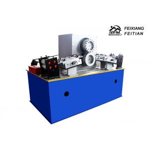 China Coil Sheet Rolling Rotary Punching Machine Gear Drive With Servo Feeder supplier