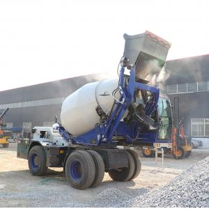 China 1.8m3 XDEM Self Loading Concrete Mixer Truck Motomixer 78kw supplier