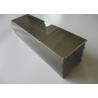 Grey Guardrail Railing Aluminium Construction Profiles , Anodised Aluminium