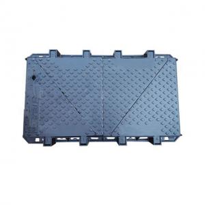 TEL5390D EN124 D400 75kg Double Triangle Telecom Manhole Cover Road Facility And Public Use