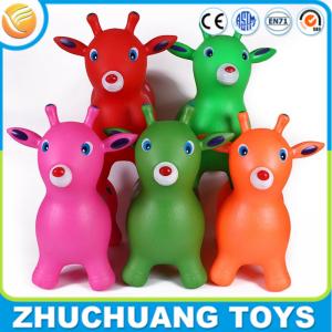 China wholesale color painting cartoon deer kids ride on animals supplier