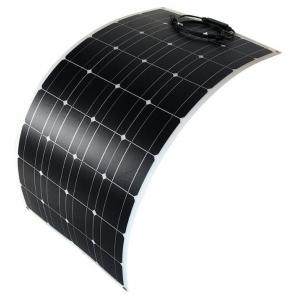 China 32cells High Efficiency 100w 18V Flexible solar panel for RV & Boat & camping supplier