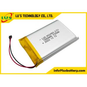 Lithium Polymer Battery 1500mAh 5.55Wh LP803450 1500mAh 3.7V Rechargeable Li-Polymer Battery LP803450