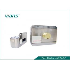 China Standalone 12V Electric Mechanical Lock with Card Proximity For Wooden Door / Metal Door supplier