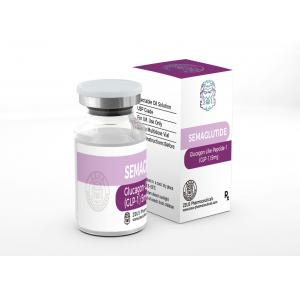 Semaglutide GLP-1 Bottle Sticker And Box Printing For Injectable 2ml Vial Free Design
