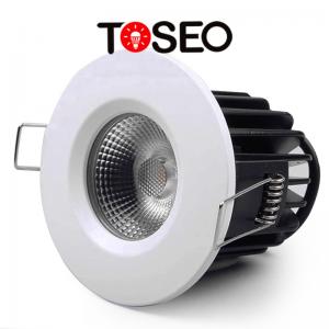 China Dimmable LED COB Downlight 11W / White Recessed Spotlights For Home supplier