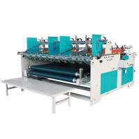 China Corrugated Carton Box Press Type Semi Automatic Folder Gluer Machine on sale