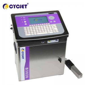China Fast Speed CIJ Inkjet Printer Machine With Paging Feeder For Date Batch supplier
