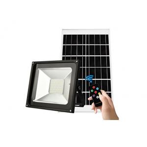 China Sensor Outdoor Security Solar LED Spotlight With Remote Control , 28x23cm Size supplier