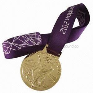 China 2012 London Olympic Medal with Olympic Printing Ribbon Attached, Exist Mold, Fast Delivery on sale 