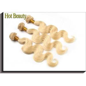 China Russian Human Hair 6A Grade Virgin Hair Extension Body Wave , No Knots For Beauty supplier