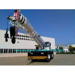 China Heavy Duty 80 Tonne Mobile Crane Truck RT80 With CAT Engine Automatic Gear Box supplier