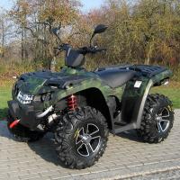 China Oil Cooled 400cc Four Wheel Atv Double / Single A - Arm With Aluminum Rim Electric Shift on sale
