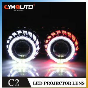 2.5 Inch Hid Xenon Projector Lens Kit 55W / 35W Ballast Double Angle Eyes