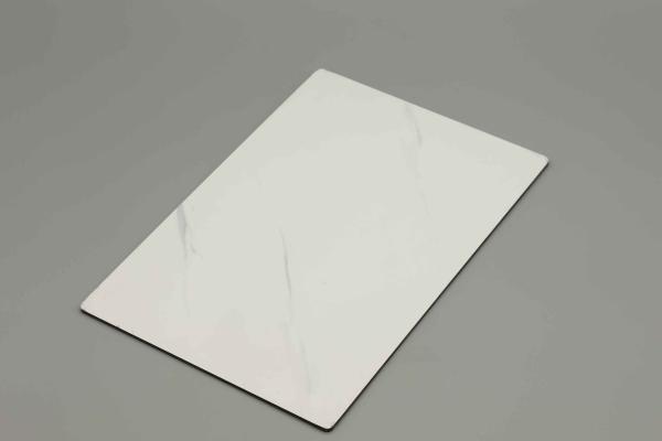 マルマー型 JAZZ WHITE 外部ACPシートパネル オーダーメイド 3mm 4mm 厚さ ACP 敷き布団 家 / 建物 アルミ スキン 0.18mm