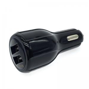 China Rohs Portable Dual Usb Car Phone Charger Ios Android  Convenience To Carry  Intelligent Chip supplier