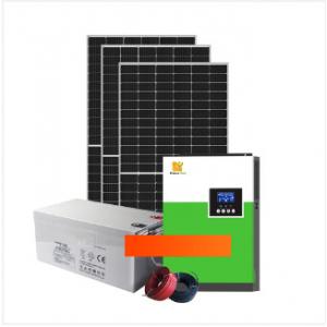 5.5KW/11KW Complete Off Grid Solar System Stand Alone Battery System with white