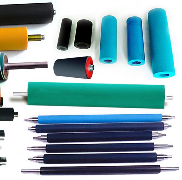 Professional Molded Silicone Rubber Roller For Printing Machine Factory Heat