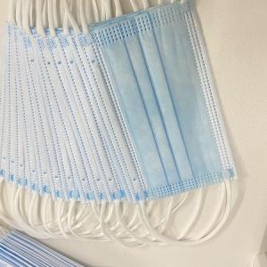 China TYPE IIR Disposable Face Mask Surgical Face Masks Blue Level III supplier