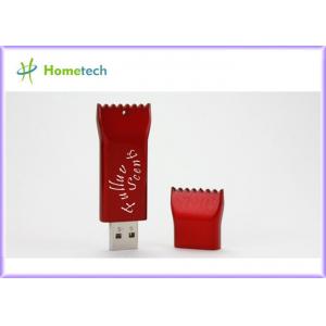 China Red Plastic USB Flash Drive 512MB 1GB ABS for Gift , cool usb sticks supplier