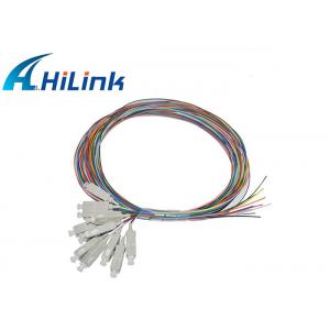 China Multimode Patch Cord Optical Transceiver Module SC APC UPC Fiber Cable 12 Colour OM4 supplier
