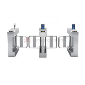 Indoor Outdoor Entrance Barrier SS304 Swing Turnstile Gate