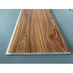 China Waterproof Wooden Color Decorative PVC Panels Easy Cleaning And Maintenance wholesale