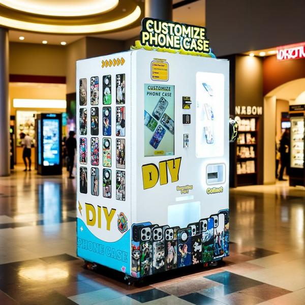 Compact Android Phone Case Printing Vending Machine with Multiple Payment Methods and Wide Brand Compatibility