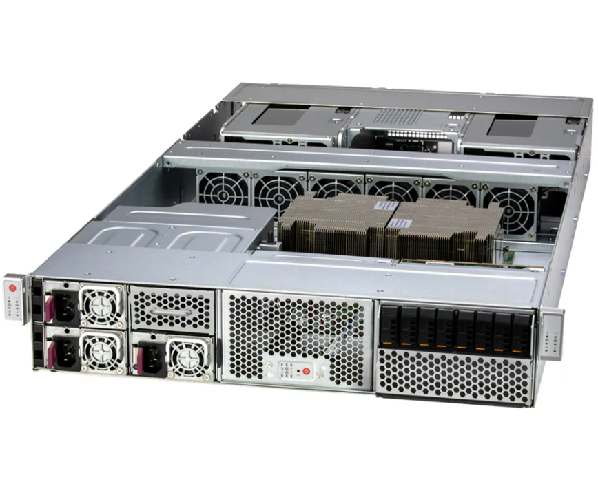 China Supermicro ARS-221GL-NR GPU Server with Dual 72-core CPUs Up to 2 Double-Width GPUs and 960GB ECC LPDDR5X Memory supplier