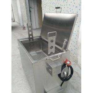 China Dirty Kitchen Soak Tank 304 Stainless Steel Soak Tank With Hand Held Control supplier
