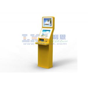 China Haut-parleur en ligne de lecteur de Smart Card de kiosque de paiement de Bill d'hôpital d'enquête supplier