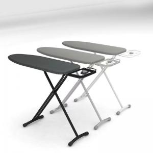China Steel Top Folding Iron Stand Wall Mounted Ironing Board With Wheels supplier
