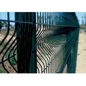 China 3D Bending Welded Wire Mesh Panels PVC Security Fence Easy Installation supplier