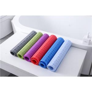 China Colorful 100*40cm Runner Bath Mat Premium PVC Non Slip Bathtub Mat supplier