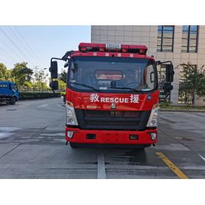PM35/SG35 HOWO Fire Truck Fire Safety Truck 7m Heavy Duty  11KW