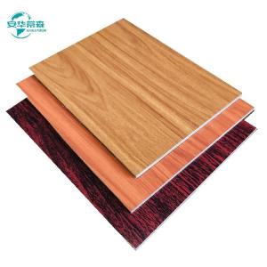 2mm 3mm Acp Sheet Wood Finish Outdoor Wall Cladding Weather Resistance