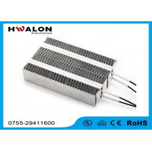 High Efficiency Electric PTC Heater 100V To 120V 20mm Thickness Insulated Wave Shape