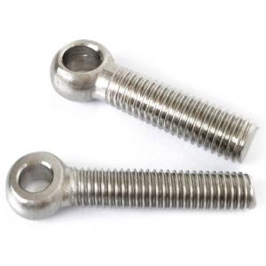 China DIN444 Metric Stainless Steel M10 Eye Bolts Hook supplier