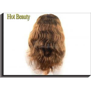 Dyed Color Virgin Human Hair Extensions With Adjustable Straps Natural Hair Line