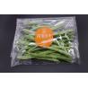 Transparent Plastic Fruit Pouches BOPP Anti Fog Leafy Vegetables Packaging Bags