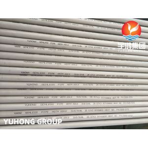China O pecado Costura ASTM A312 TP304L TP316L de Tubos de Acero Inoxidable recozeu a conservação em vinagre de 100% UT E supplier