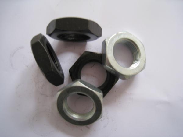 Metric DIN 439 Thin Hex Jam Nut class 04 and class 05  ZP YZP HDG PLAIN BLACK color M3-M53