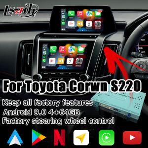 China Toyota Crown S220 18-23 Android wireless carplay android auto multimedia upgrade supplier