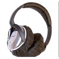 China OEM MRI Headphone Covers Nonwoven Headphone Muff Covers Black on sale