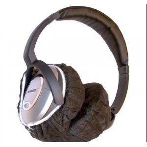 OEM MRI Headphone Covers Nonwoven Headphone Muff Covers Black