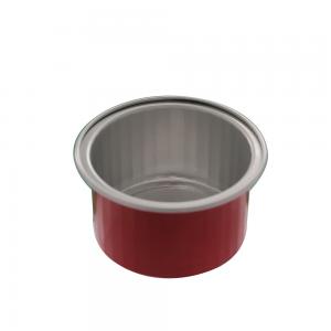 China Convenient Golden Aluminum Foil Container for Takeout and Airline Cake Trays Boxes supplier