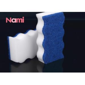 China Blue Magic Clean Eraser Eco Friendly Melamine Sponge High Flexibility supplier