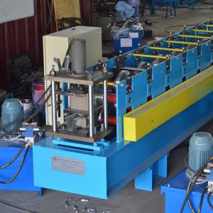 China Double Raw Or Three Raw Furring Channel Roll Forming Machine High Efficiency supplier