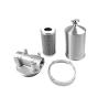 China Custom Made Inlet / Outlet Cartridge Filter Housing 120°F Temperature wholesale