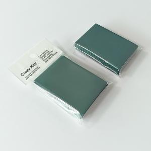 OPP Color Card Sleeves Matte Textured Game Card Protector 62x89mm